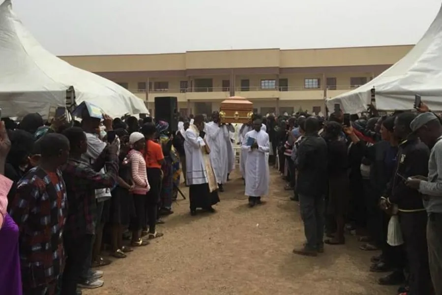 Funeral Mass of murdered seminarian Michael Nnadi, Good Shepherd Seminary, Kaduna, Nigeria, Feb. 11, 2020?w=200&h=150